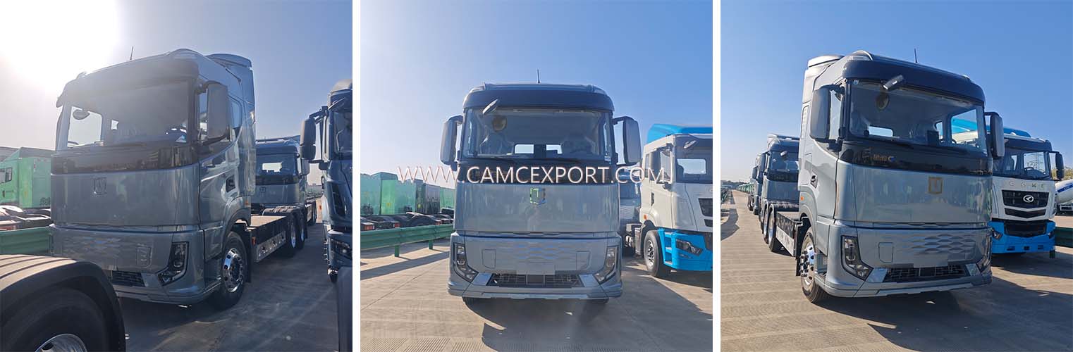 CAMC G2 6 × 4 Grey Left-hand Drive Electric Traction CAMC G2 6 × 4 Grey Left-hand Drive Electric Traction