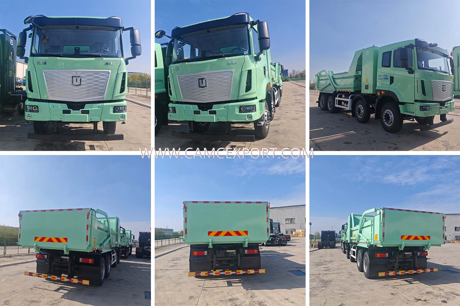 X7E 8 × 4 new electric dump truck X7E 8 × 4 new electric dump truck