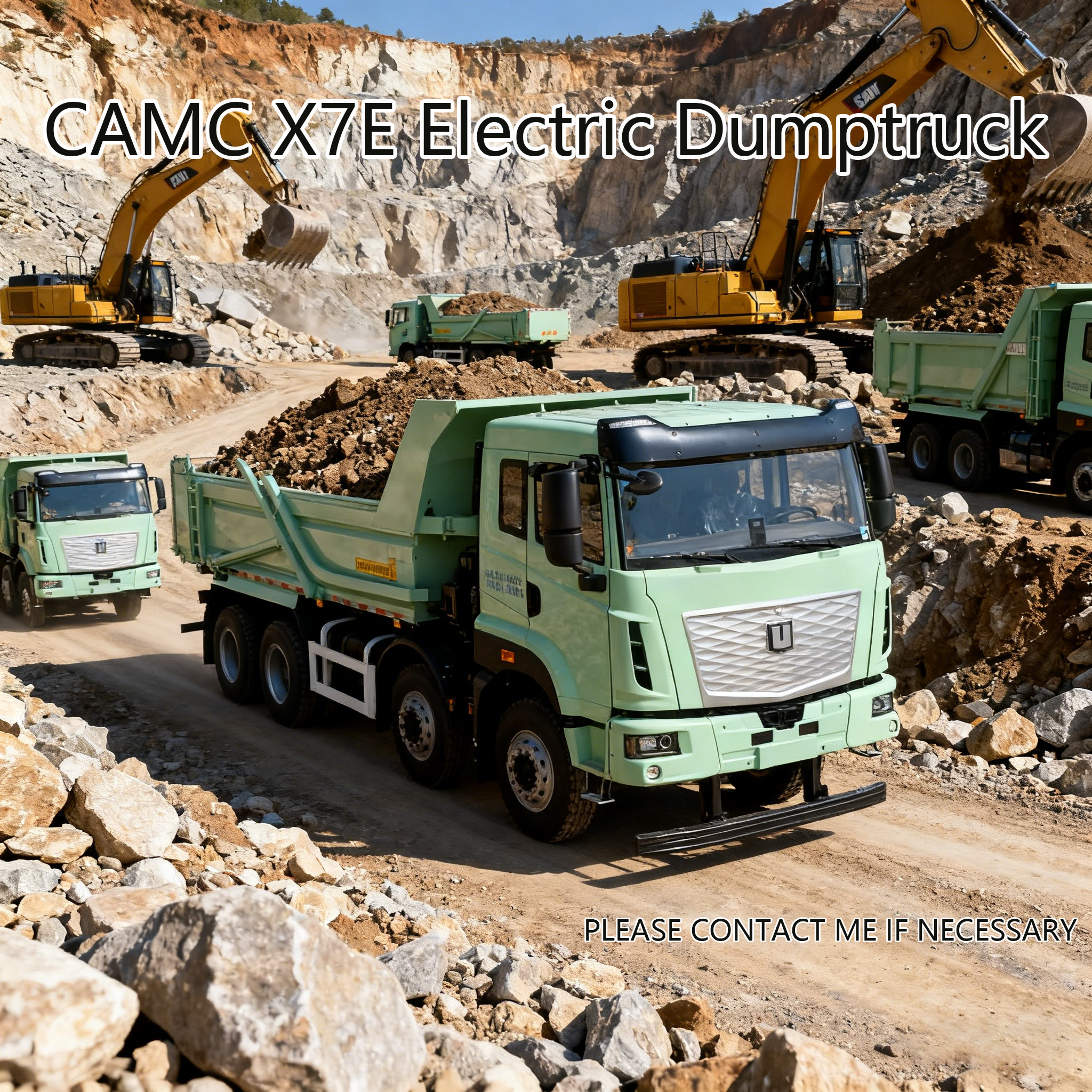 CAMC electric dumptruck CAMC electric dumptruck