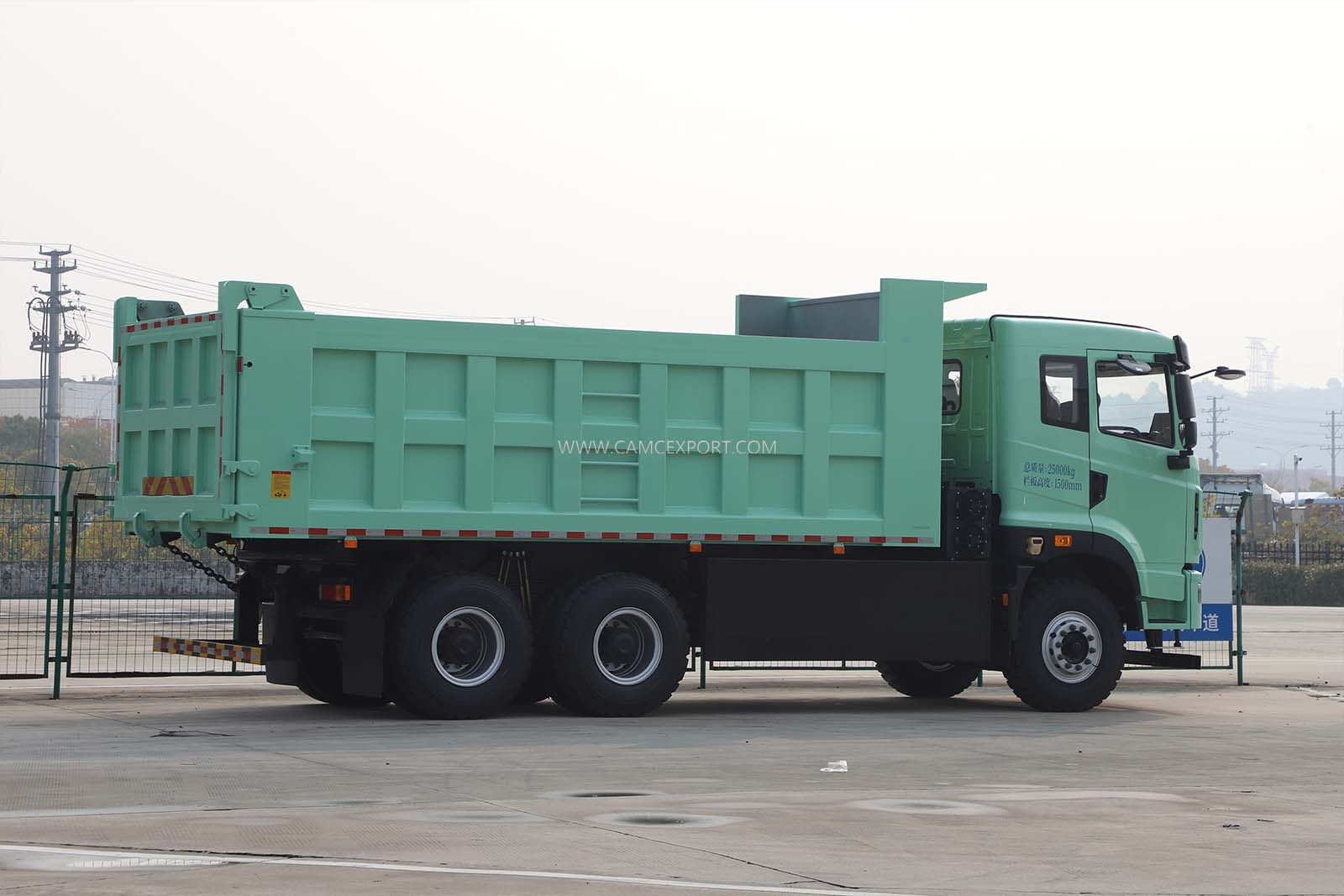 Apple Green Electric Dump Truck Apple Green Electric Dump Truck