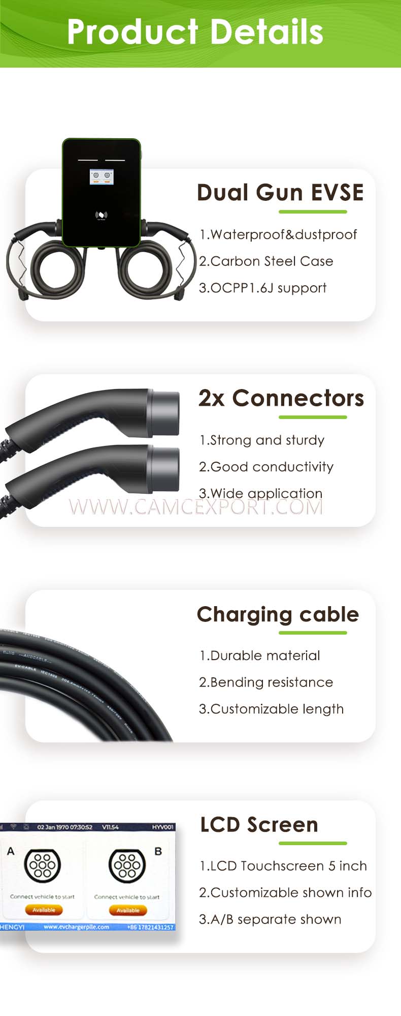 Type2 Wall-Mounted Electric Vehicle Charger_ Type2 Wall-Mounted Electric Vehicle Charger_