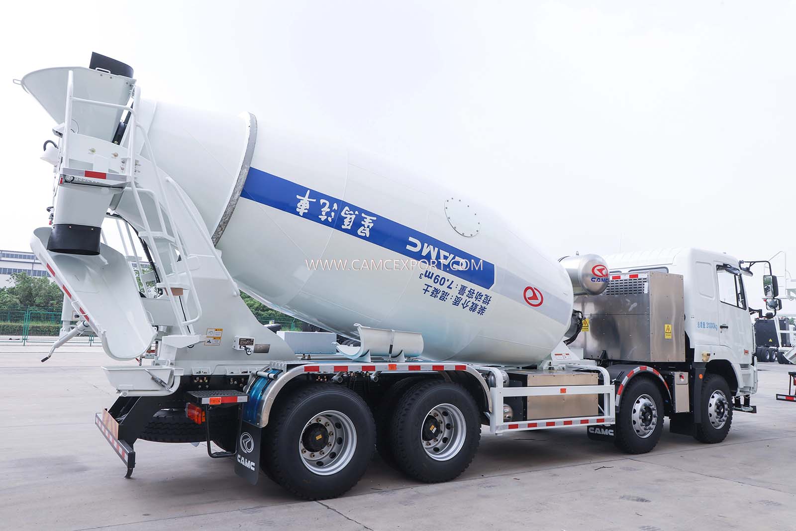 CAMC G1E 8X4 7m ³ Electric Concrete Mixer Truck CAMC G1E 8X4 7m ³ Electric Concrete Mixer Truck
