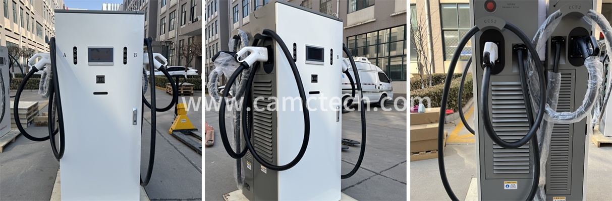 dual gun electric vehicle charger dual gun electric vehicle charger