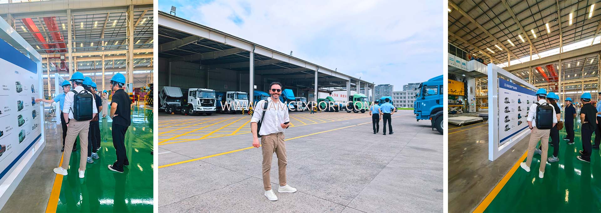 Brazilian customers visit Brazilian customers visit