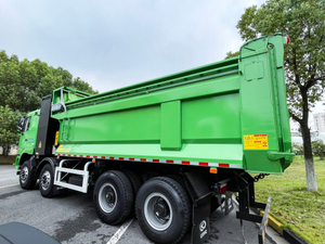 Chinese CAMC Low Price Guaranteed Quality 8X4 EV Dump Truck For Sale heavy duty Truck