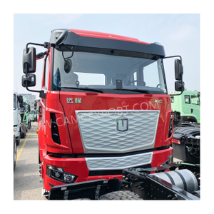China New CAMC Brand X7E Red 4*2 Electric/EV Dump Truck for Cargo