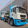 2026 New Models Selling Well CAMC Heavy-Duty Diesel Sky-Blue & White High-Roof 4x2 Left-Hand Drive Tractor Truck