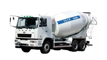 Concrete mixer truck tire maintenance