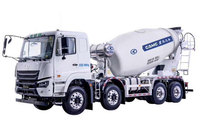 Diesel 8 Cubic Meters Concrete Mixer Truck For Construction