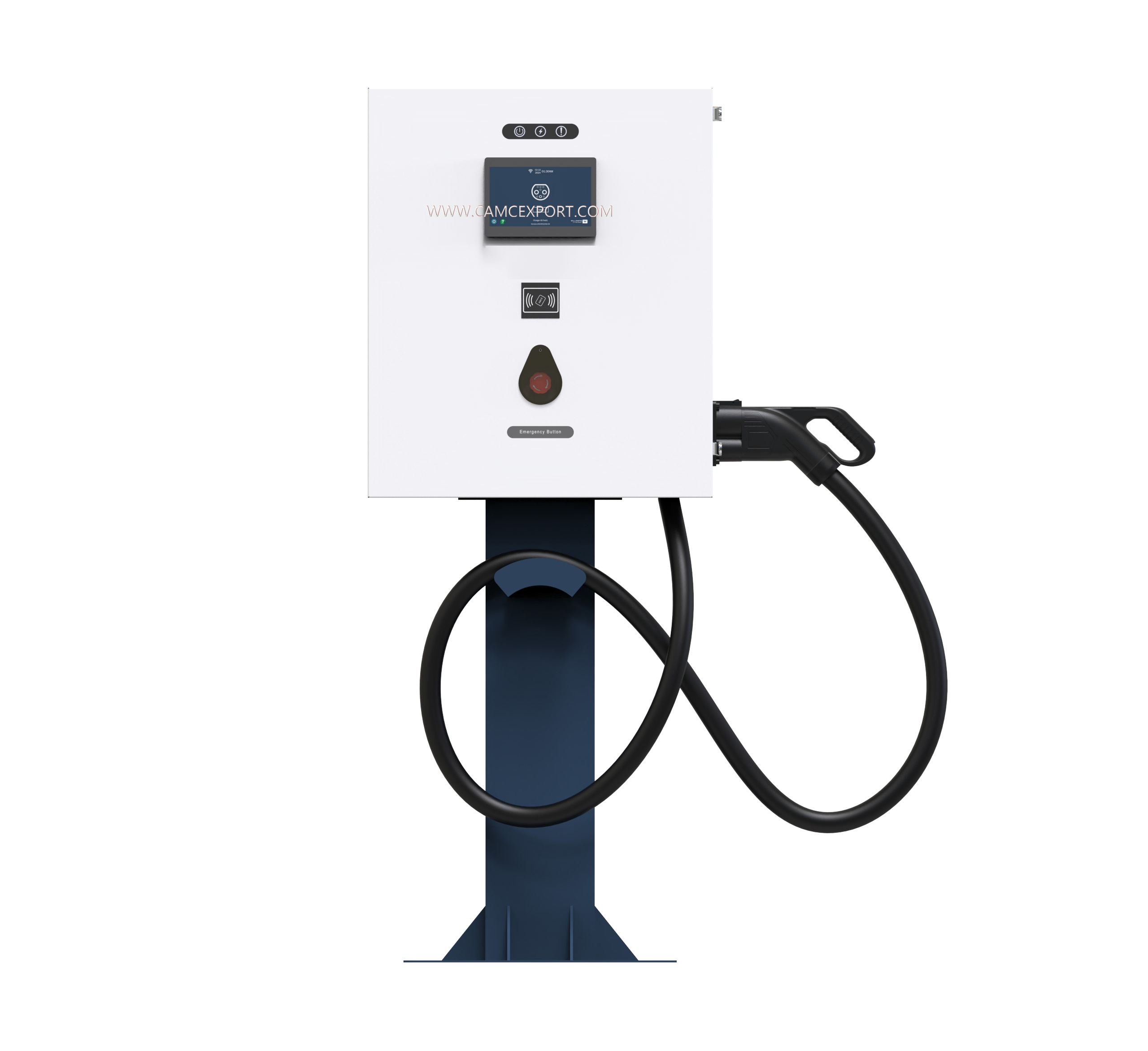 DC 30kw single charging connector Electric Vehicle Charger