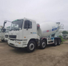 Self Loading 9 Cubic Meters Concrete Mixer Truck For Road