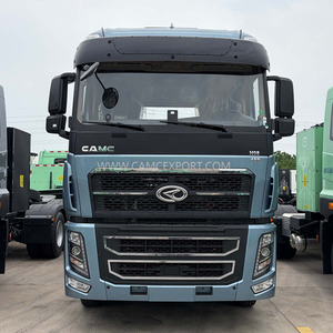 CAMC Grey H9 6 × 4 Diesel Tractor, Left-hand Drive High Roof Tractor