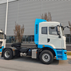 2026 New Models Selling Well CAMC Heavy-Duty Diesel Sky-Blue & White High-Roof 4x2 Left-Hand Drive Tractor Truck