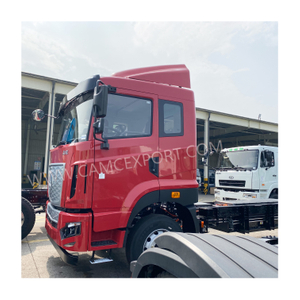 China New CAMC Brand X7E Red 4*2 Electric/EV Dump Truck for Cargo