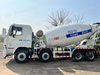 Diesel 8 Cubic Meters Concrete Mixer Truck For Construction