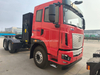 X7E Red Flat-Roof 6x4 Left-Hand Drive Electric Tractor Unit