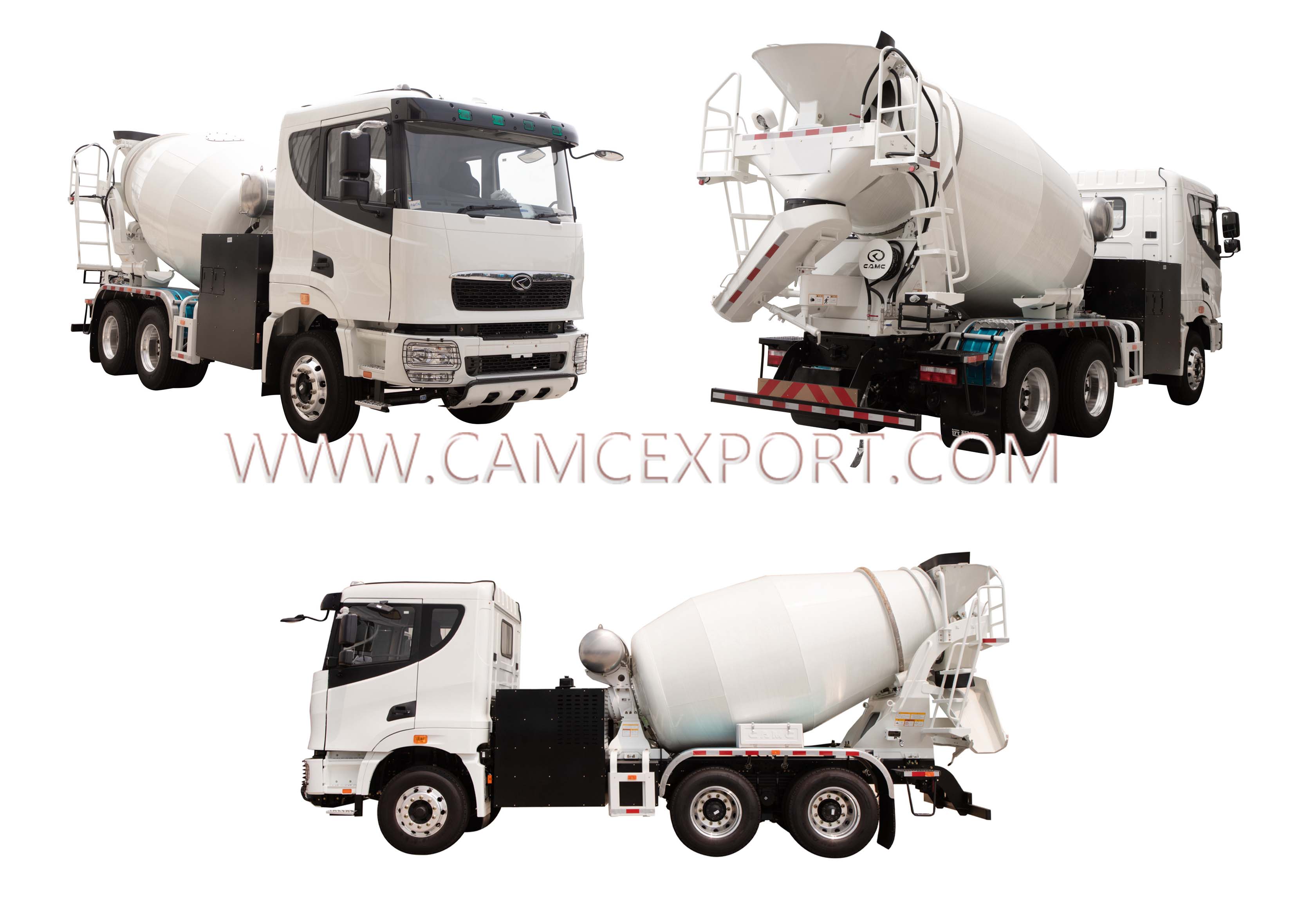 CAMC 6X4 electric mixer truck
