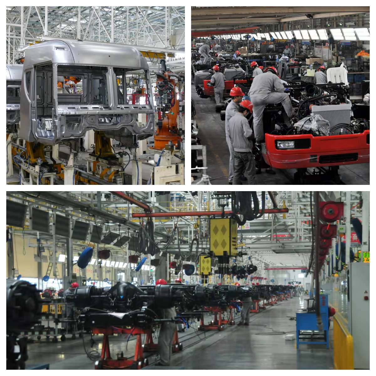  Diesel Engine Heavy Duty Truck manufacturing shop 