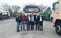 Customers from France to the CAMC factory for a visit