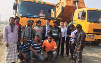 CAMC Dump Trucks Enter The Bangladesh Market in Batches For Bauxite Mining