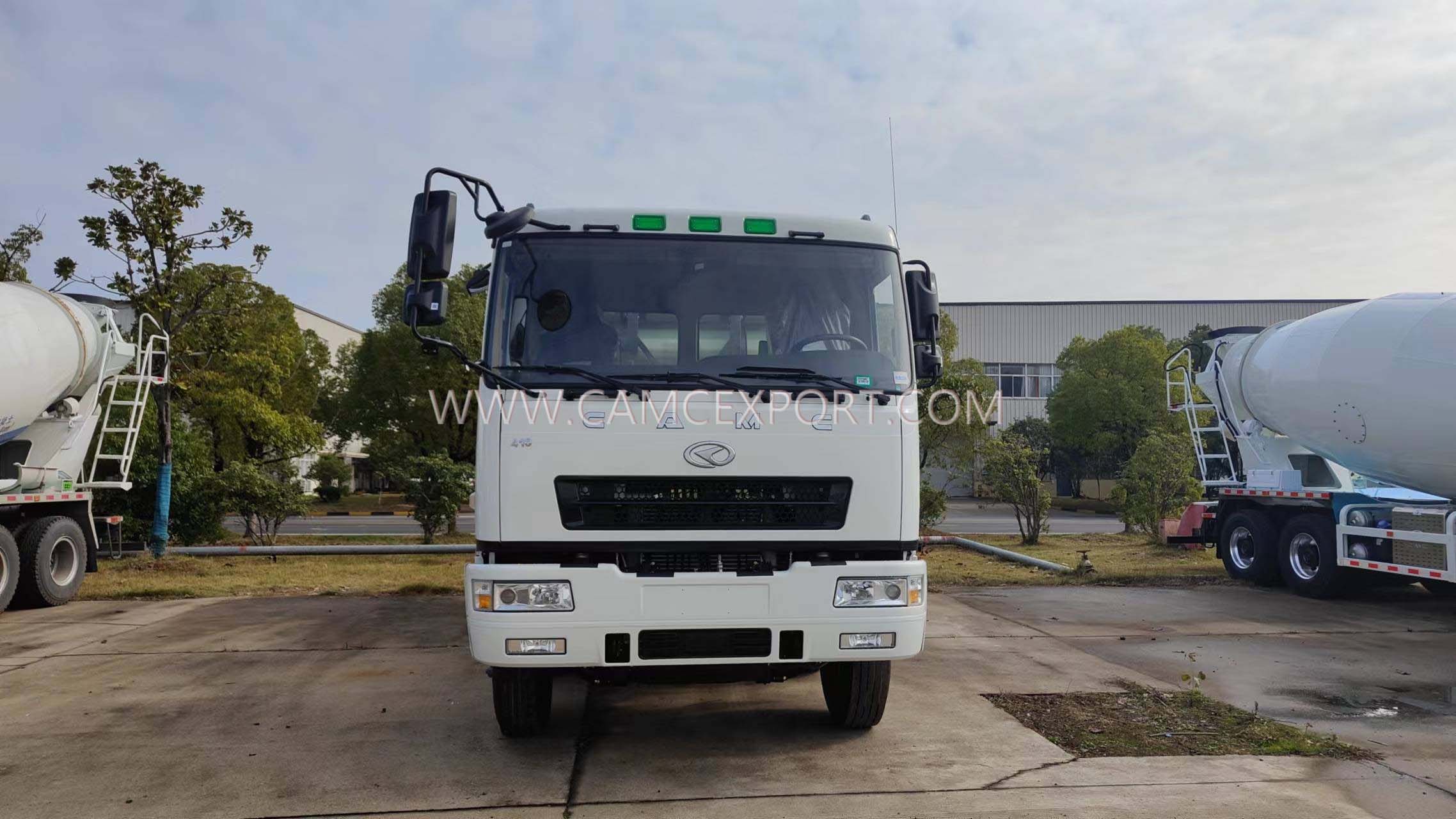 CAMC CNG concrete mixer truck