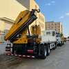 CAMC M9 8 × 4 Right-hand Drive Folding Arm Crane