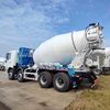 CNG 10 Cubic Meters Concrete Mixer Truck For Country Roads