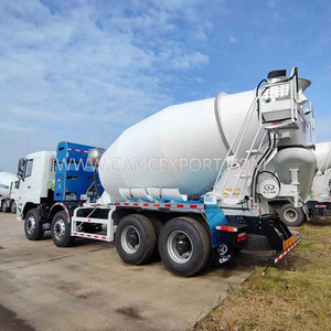 CNG 10 Cubic Meters Concrete Mixer Truck For Country Roads