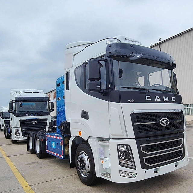 H9 Tractor Truck parked at a commercial facility