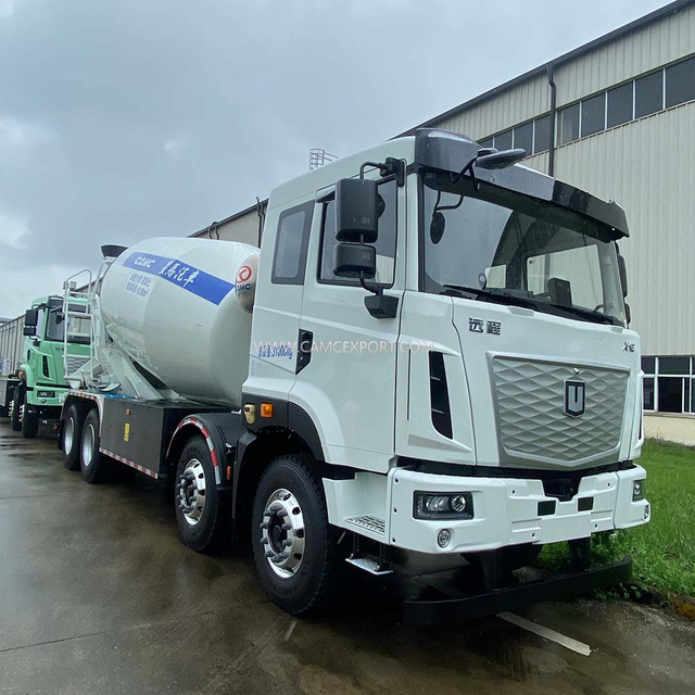 CAMC X7E 8 × 4 Left-hand Drive Electric Concrete Mixer Truck