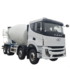 G2 White 8 × 4 Diesel Mixer Truck