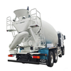G2 White 8 × 4 Diesel Mixer Truck