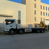 CAMC M9 8 × 4 Right-hand Drive Folding Arm Crane