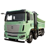 CAMC Apple Green X7E 8 × 4 Electric Dump Truck
