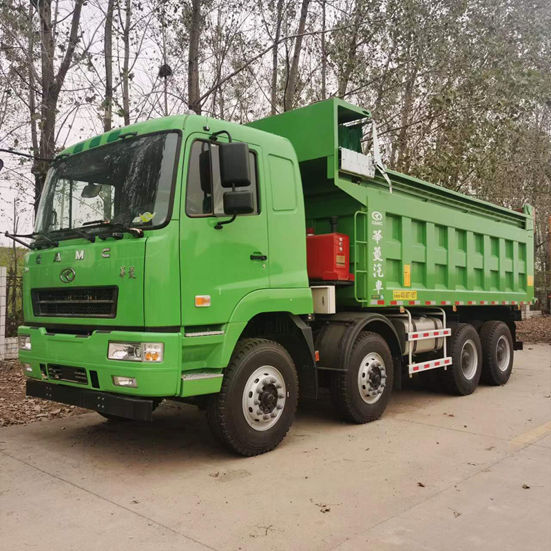 8X4 EV Dump Truck Application