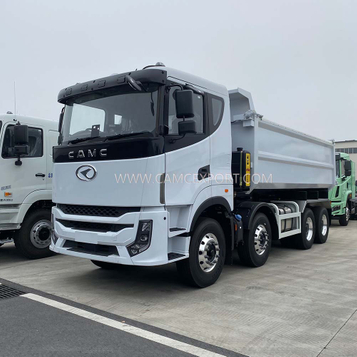 G2 8 × 4 Flat Top Right-hand Drive Dump Truck